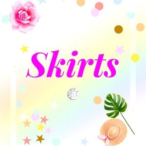 Skirts and skirts matching sets!